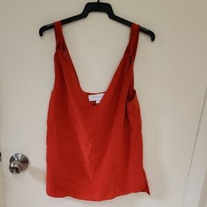 Equipment Vibrant Red Tank Top